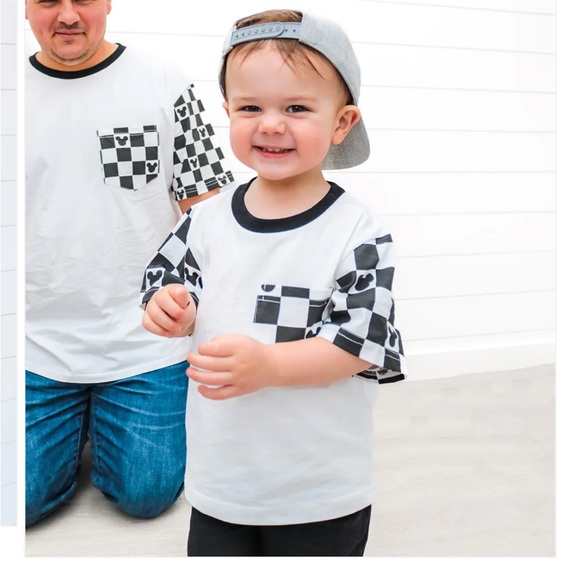 Mickey checkered pocket t shirt - Picture 3 of 3